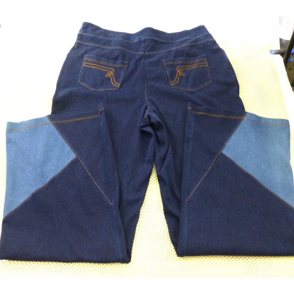 NWT Women With Control Blue Stretch Jeans With Tummy Control & Shape Enhancing P - Picture 2 of 16